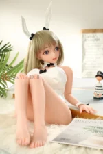 80cm / 2ft7 Large Bust Anime TPE Mini Sex Doll – Aviana - Image 6