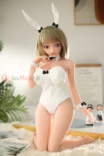 80cm / 2ft7 Large Bust Anime TPE Mini Sex Doll – Aviana - Image 2
