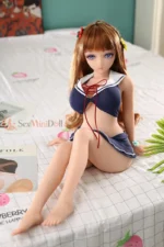 80cm / 2ft7 Large Bust Anime TPE Mini Sex Doll – Emerie - Image 9