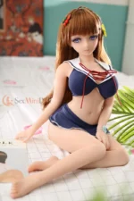 80cm / 2ft7 Large Bust Anime TPE Mini Sex Doll – Emerie - Image 5