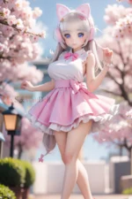 80cm / 2ft7 Large Bust Anime TPE Mini Sex Doll – Sierra - Image 10