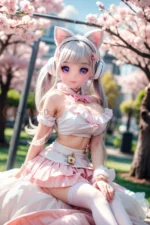80cm / 2ft7 Large Bust Anime TPE Mini Sex Doll – Sierra - Image 5