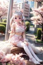 80cm / 2ft7 Large Bust Anime TPE Mini Sex Doll – Sierra - Image 7