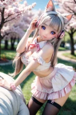 80cm / 2ft7 Large Bust Anime TPE Mini Sex Doll – Sierra - Image 9