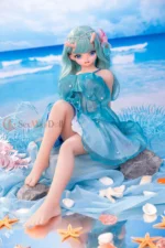80cm / 2ft7 Large Bust Anime TPE Mini Sex Doll – Willow - Image 4