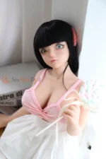 80cm / 2ft7 Large Bust Asian Silicone Mini Sex Doll – Emery - Image 5