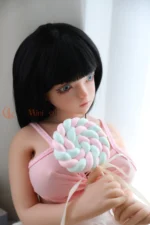 80cm / 2ft7 Large Bust Asian Silicone Mini Sex Doll – Emery - Image 7