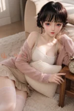 80cm / 2ft7 Large Bust Asian Silicone Mini Sex Doll – Maren - Image 14