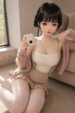 80cm / 2ft7 Large Bust Asian Silicone Mini Sex Doll – Maren - Image 5