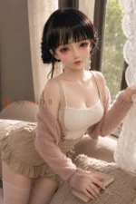 80cm / 2ft7 Large Bust Asian Silicone Mini Sex Doll – Maren