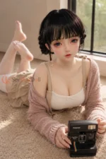 80cm / 2ft7 Large Bust Asian Silicone Mini Sex Doll – Maren - Image 13