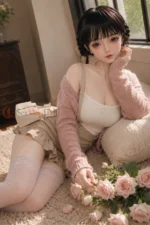 80cm / 2ft7 Large Bust Asian Silicone Mini Sex Doll – Maren - Image 9