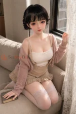 80cm / 2ft7 Large Bust Asian Silicone Mini Sex Doll – Maren - Image 6