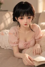 80cm / 2ft7 Large Bust Asian TPE Mini Sex Doll – Celeste - Image 12