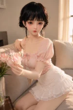 80cm / 2ft7 Large Bust Asian TPE Mini Sex Doll – Celeste - Image 13