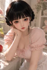 80cm / 2ft7 Large Bust Asian TPE Mini Sex Doll – Celeste - Image 5