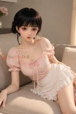 80cm / 2ft7 Large Bust Asian TPE Mini Sex Doll – Celeste - Image 7