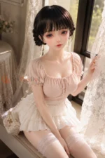 80cm / 2ft7 Large Bust Asian TPE Mini Sex Doll – Celeste