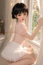 80cm / 2ft7 Large Bust Asian TPE Mini Sex Doll – Celeste - Image 9