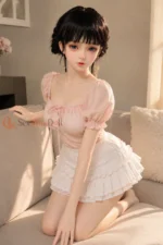 80cm / 2ft7 Large Bust Asian TPE Mini Sex Doll – Celeste - Image 10