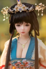 80cm / 2ft7 Large Bust Asian TPE Mini Sex Doll – Madison