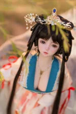 80cm / 2ft7 Large Bust Asian TPE Mini Sex Doll – Madison - Image 13