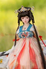 80cm / 2ft7 Large Bust Asian TPE Mini Sex Doll – Madison - Image 4