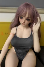 80cm / 2ft7 Large Bust Cute TPE Mini Sex Doll – Briar - Image 12