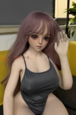 80cm / 2ft7 Large Bust Cute TPE Mini Sex Doll – Briar - Image 15