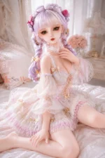 80cm / 2ft7 Large Bust Cute TPE Mini Sex Doll – Keira - Image 3