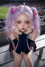 80cm / 2ft7 Large Bust Cute TPE Mini Sex Doll – Margot - Image 4