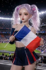 80cm / 2ft7 Large Bust Cute TPE Mini Sex Doll – Margot - Image 2