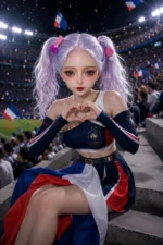 80cm / 2ft7 Large Bust Cute TPE Mini Sex Doll – Margot - Image 9