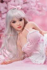 80cm / 2ft7 Large Bust Japanese Silicone Mini Sex Doll – Cassidy - Image 5