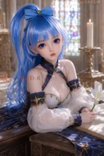 80cm / 2ft7 Large Bust Japanese Silicone Mini Sex Doll – Scout - Image 16