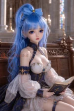 80cm / 2ft7 Large Bust Japanese Silicone Mini Sex Doll – Scout - Image 5