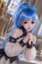 80cm / 2ft7 Large Bust Japanese Silicone Mini Sex Doll – Scout - Image 6