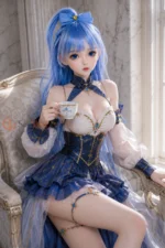 80cm / 2ft7 Large Bust Japanese Silicone Mini Sex Doll – Scout - Image 10