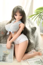 80cm / 2ft7 Large Bust Japanese TPE Mini Sex Doll – Marina - Image 6