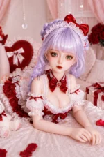 80cm / 2ft7 Large Bust Lifelike Silicone Mini Sex Doll – Mabel - Image 2