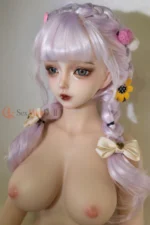 80cm / 2ft7 Large Bust Lifelike Silicone Mini Sex Doll – Mabel - Image 16