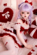 80cm / 2ft7 Large Bust Lifelike Silicone Mini Sex Doll – Mabel - Image 9
