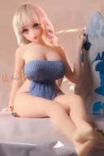 80cm / 2ft7 Large Bust TPE Anime Mini Sex Doll – Brielle - Image 2