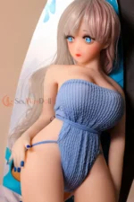 80cm / 2ft7 Large Bust TPE Anime Mini Sex Doll – Brielle - Image 4