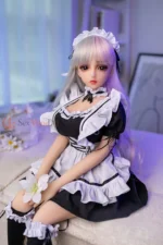 80cm / 2ft7 TPE Maid Mini Sex Doll – Alina
