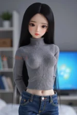 60cm / 2ft Small Bust TPE Mini Sex Doll – Ment (USA)