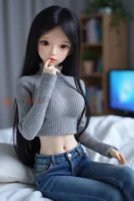 60cm / 2ft Small Bust TPE Mini Sex Doll – Ment (USA) - Image 3