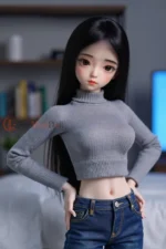 60cm / 2ft Small Bust TPE Mini Sex Doll – Ment (USA) - Image 5