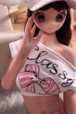 80cm / 2ft7 Large Bust Anime Silicone Mini Sex Doll – London - Image 5