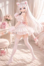 80cm / 2ft7 Large Bust Anime TPE Mini Sex Doll – Etta - Image 11